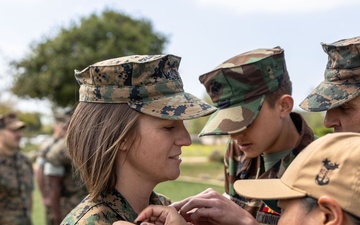 First female CID master gunnery sergeant promotion