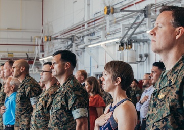 VMM-162 Change of Command Ceremony: A New Chapter Begins