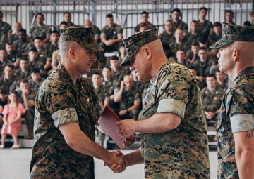 VMM-162 Change of Command Ceremony: A New Chapter Begins