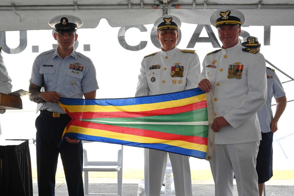 US Coast Guard Cutter Confidence Heritage Recognition Ceremony