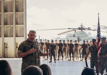 VMM-162 Change of Command Ceremony: A New Chapter Begins