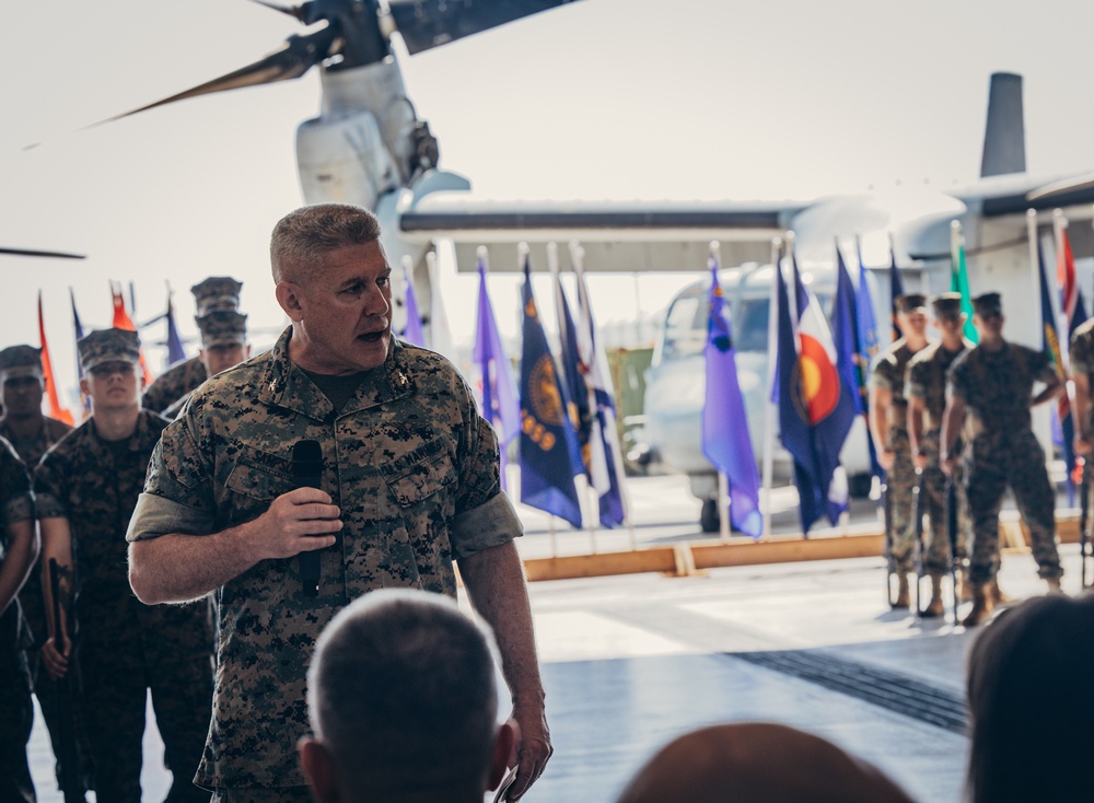 VMM-162 Change of Command Ceremony: A New Chapter Begins