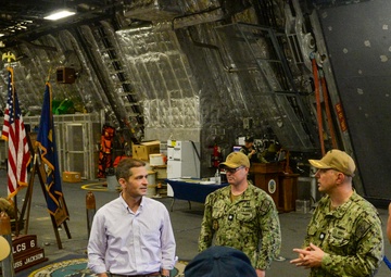 USS Jackson (LCS 6) Hosts STAFFDEl Tour