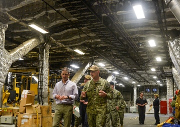 USS Jackson (LCS 6) Hosts STAFFDEL Tour