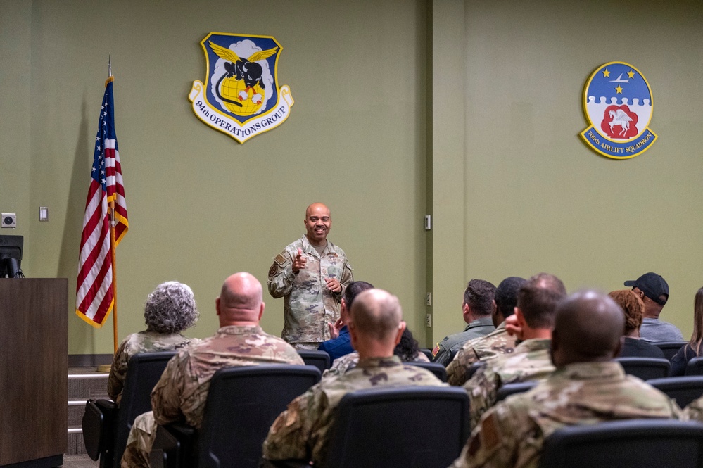 AFRC Command Chief Outlines Enlisted Futures at Dobbins