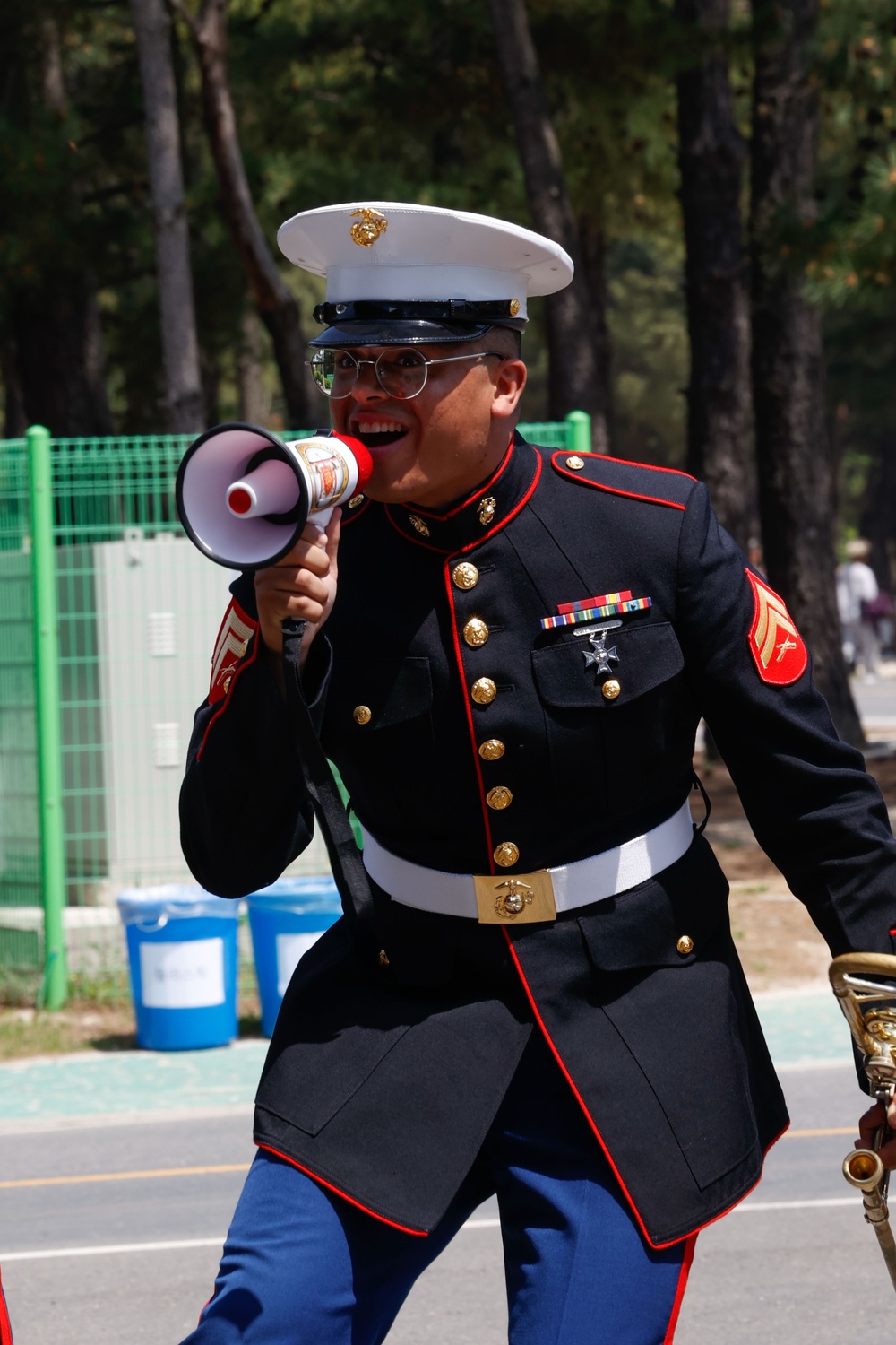 III MEF Band participates in the 2024 Korean Red Marine Corps Festival