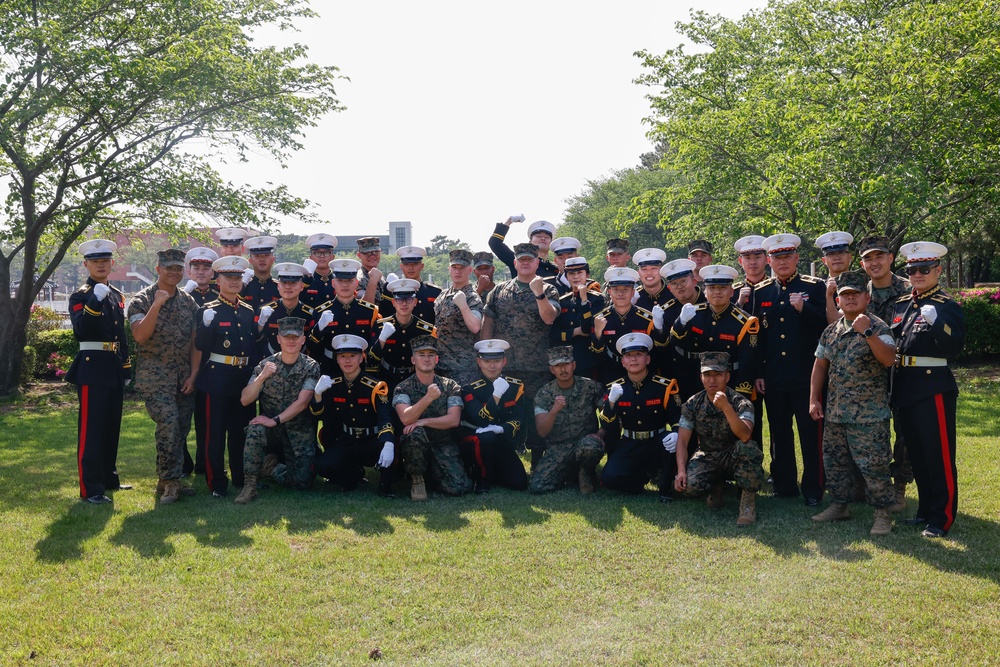 III MEF Band participates in the 2024 Korean Red Marine Corps Festival