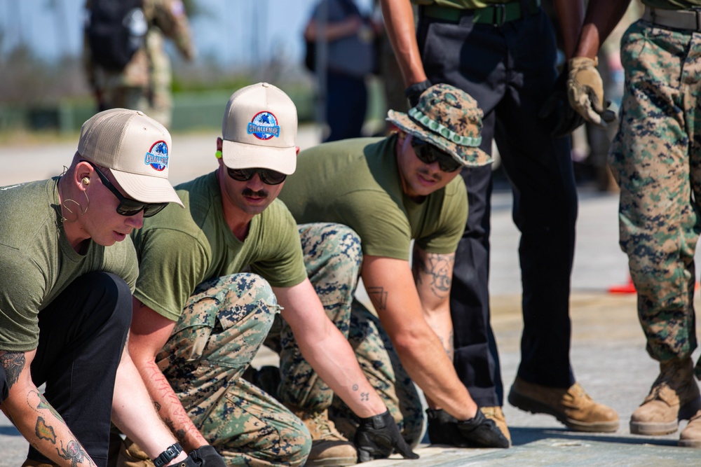 MWSS-172 engineers build an airfield during Readiness Challenge X