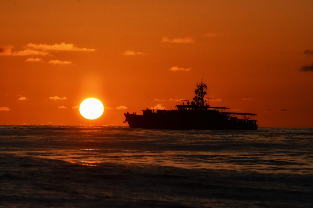 USCGC Oliver Henry (WPC 1140) patrols CNMI