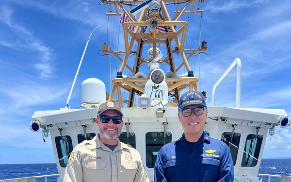 USCGC Oliver Henry (WPC 1140) patrols CNMI