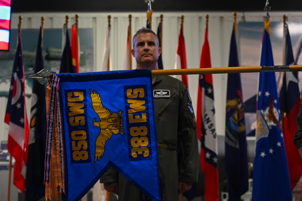 350th Spectrum Warfare Wing reactivates 388th Electronic Warfare Squadron