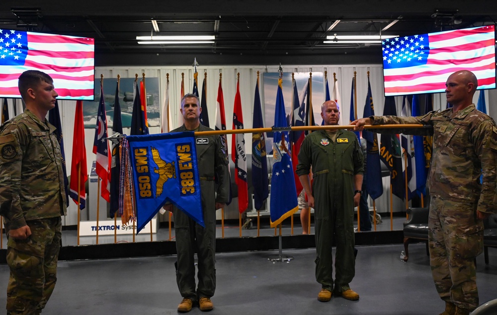 350th Spectrum Warfare Wing reactivates 388th Electronic Warfare Squadron