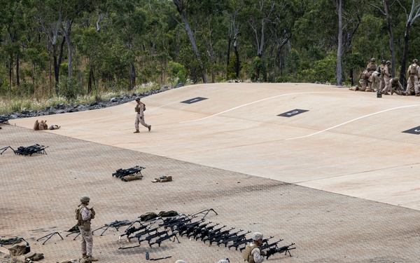 MRF-D 24.3: 2nd Bn., 5th Marines zeroes machine guns and sniper rifles at Mt. Bundey Training Area