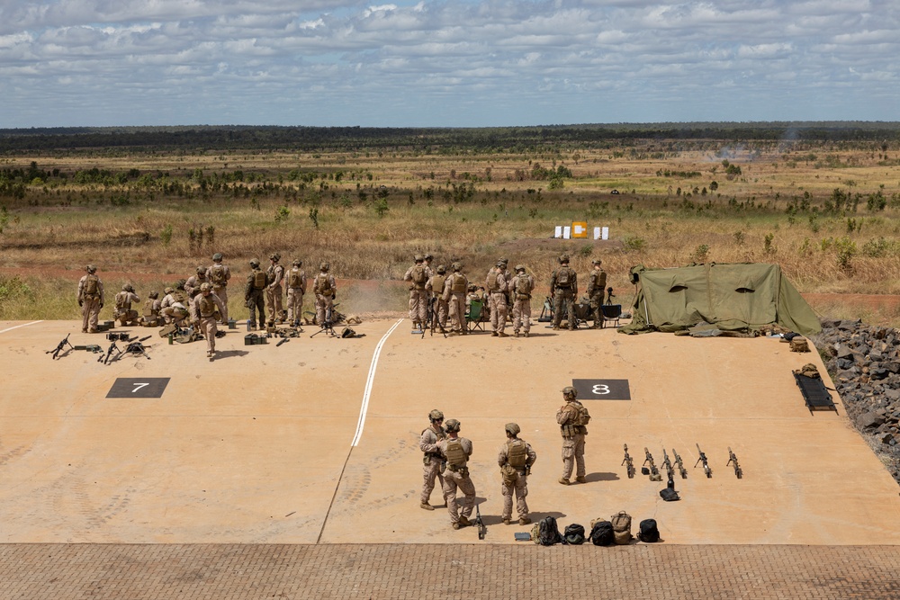 MRF-D 24.3: 2nd Bn., 5th Marines zeroes machine guns and sniper rifles at Mt. Bundey Training Area