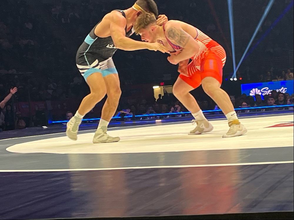 U.S. Army WCAP Soldier-Athletes compete in the U.S. Olympic Wrestling Trials