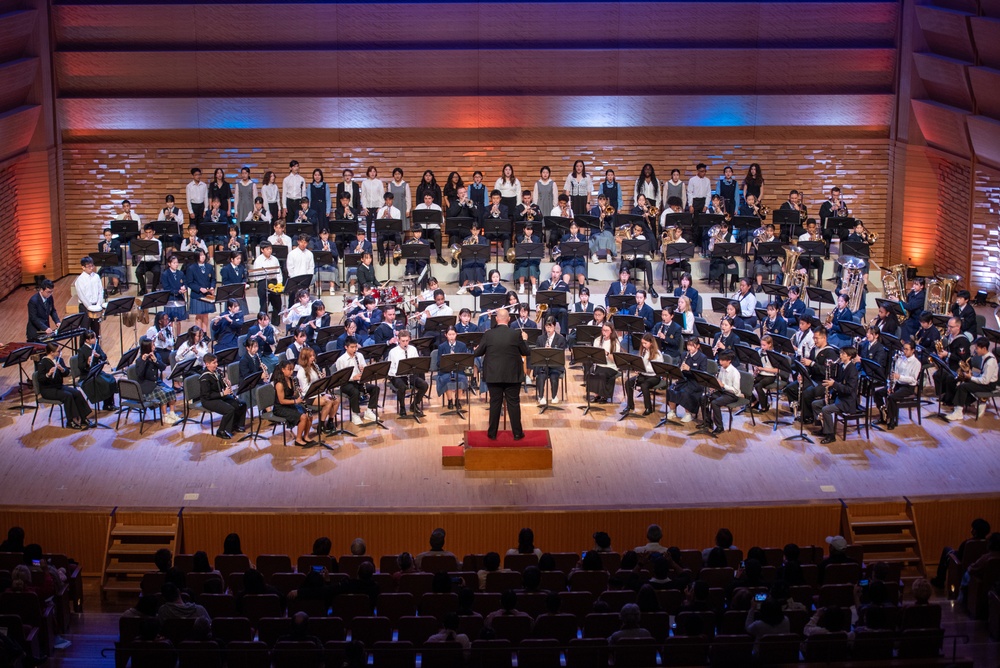 U.S. Navy 7th Fleet Band performs at ....