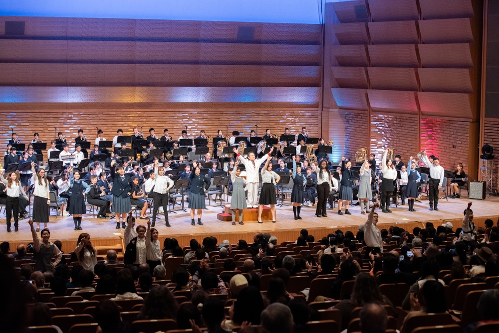 U.S. Navy 7th Fleet Band performs at ....