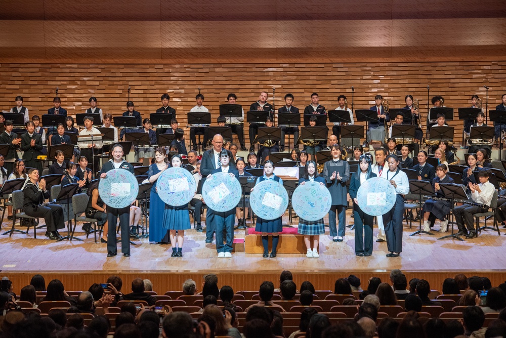 U.S. Navy 7th Fleet Band performs at ....