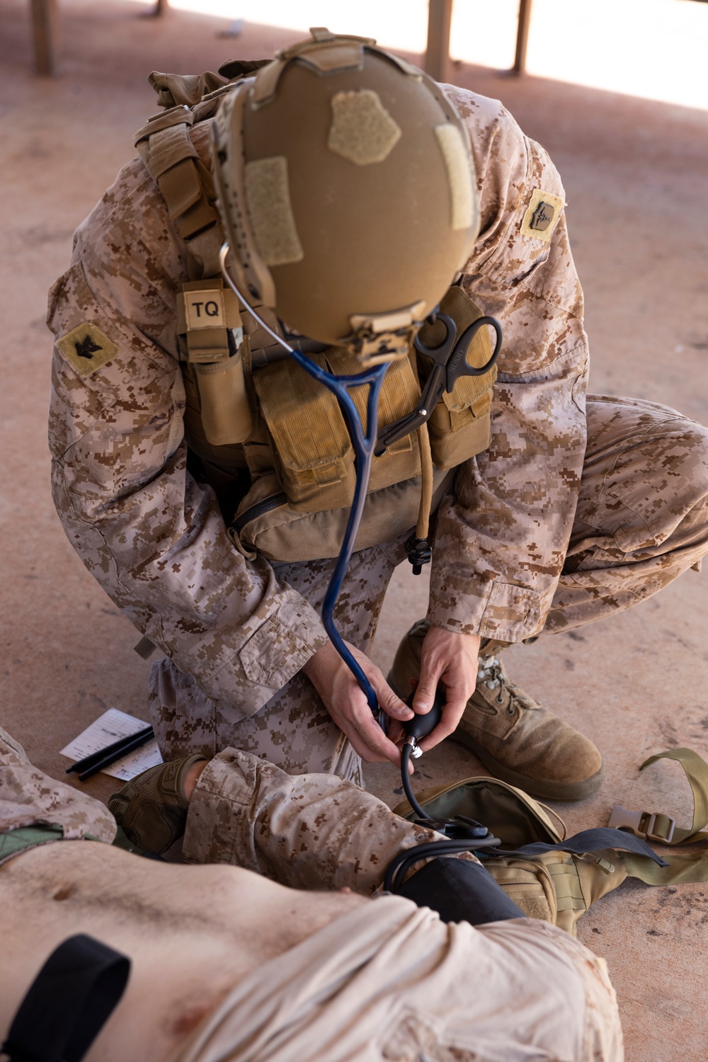 MRF-D 24.3: Navy Corpsmen, CareFlight Australia personnel rehearse casualty evacuations