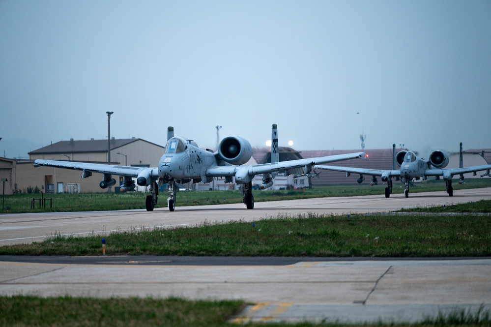 Osan A-10s ‘hog’ the skies in KFT 24