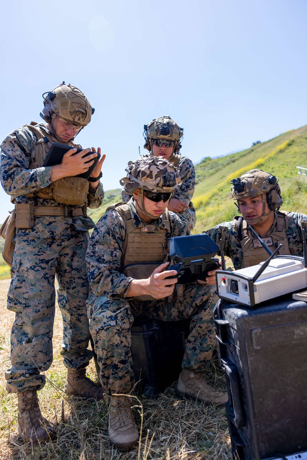 1st Marine Division holds first drone integration course
