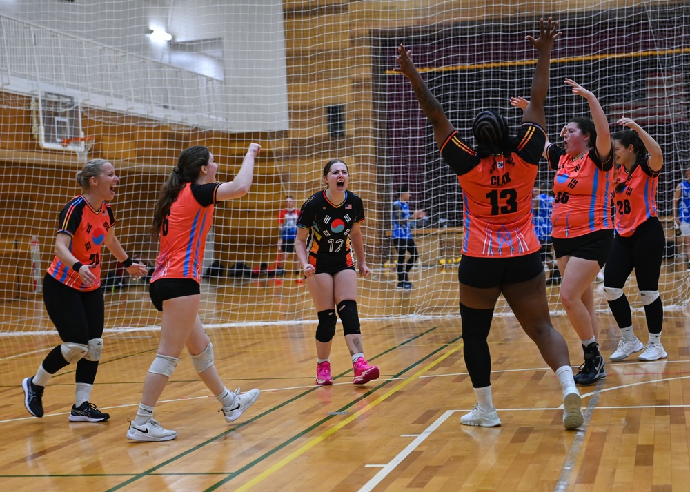 Osan varsity volleyball competes at INDOPACOM tournament