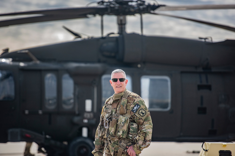 Idaho’s adjutant general conducts his final flight nearing retirement