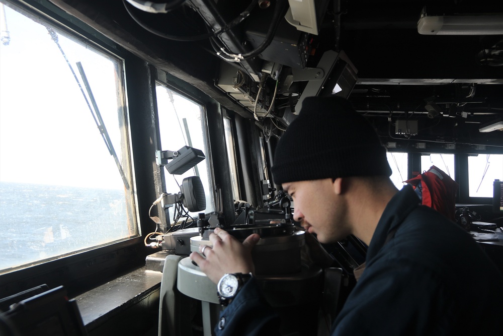 USS McCampbell (DDG 85) Conducts Routine Underway Operations