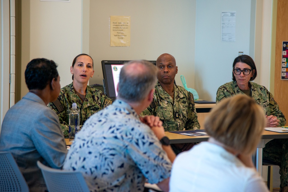 Under Secretary of the Navy Erik Raven Visits the U.S. Naval Hospital Guam