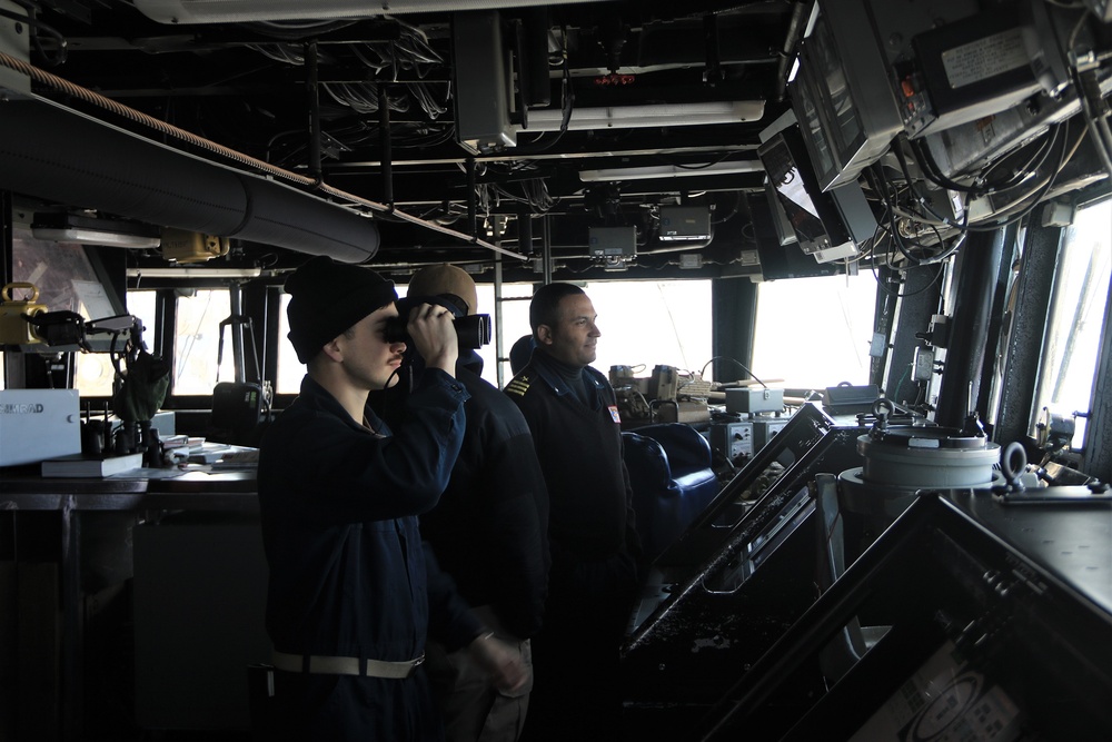 USS McCampbell (DDG 85) Conducts Routine Underway Operations