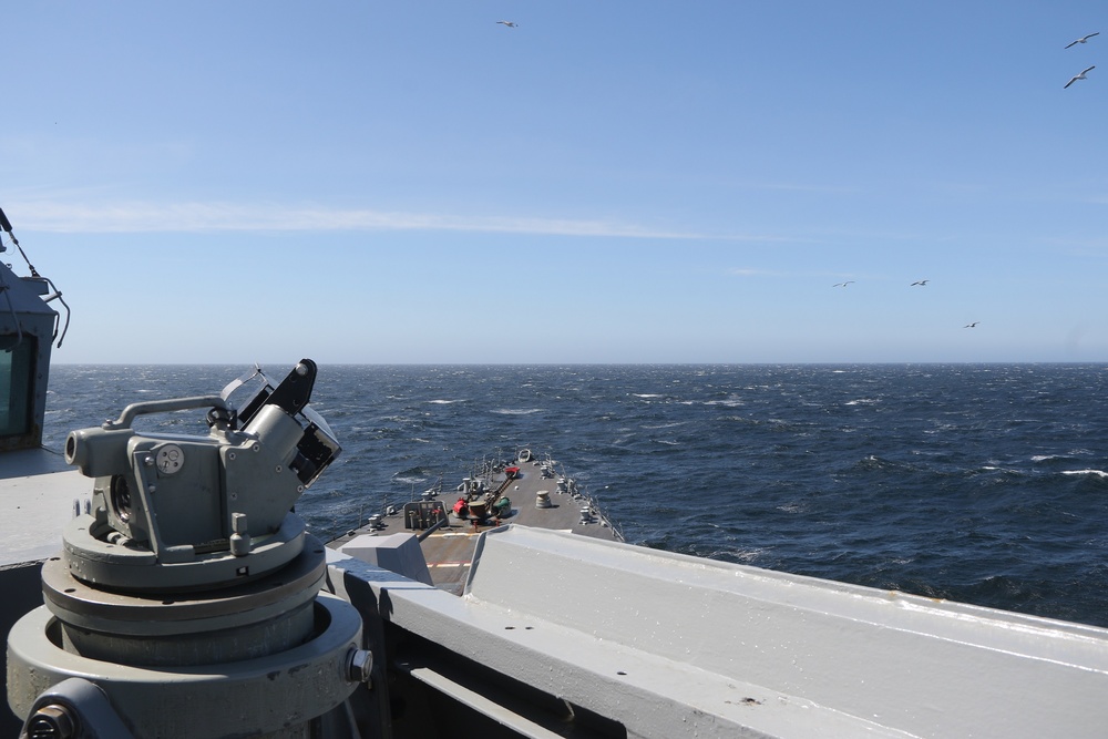 USS McCampbell (DDG 85) Conducts Routine Underway Operations