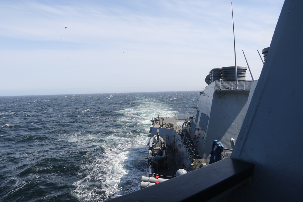 USS McCampbell (DDG 85) Conducts Routine Underway Operations