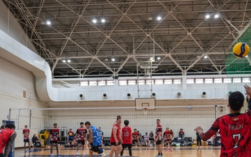 Osan varsity volleyball competes at INDOPACOM tournament