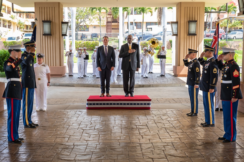 USINDOPACOM welcomes Australian Deputy Prime Minister