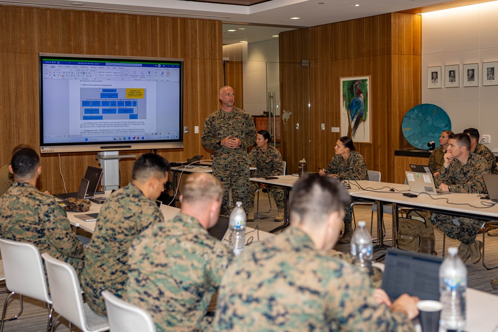 MRF-D 24.3 participates in table top exercise at U.S. Embassy in Port Moresby