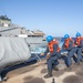 Gravely, Supply Conduct Replenishment-at-Sea in the Mediterranean