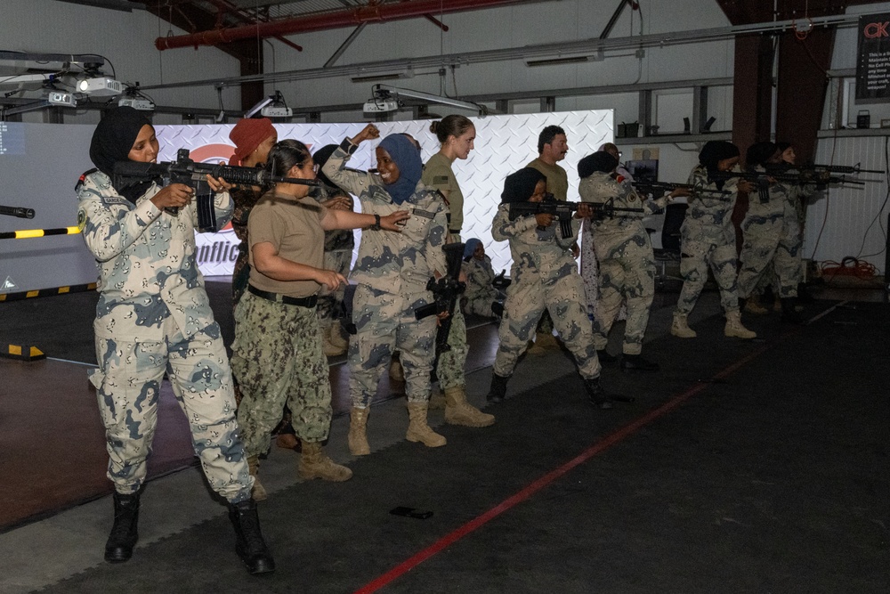 MSRON 10 and Djiboutian Coast Guard Servicewomen Participate in Second Sea Sisters Event