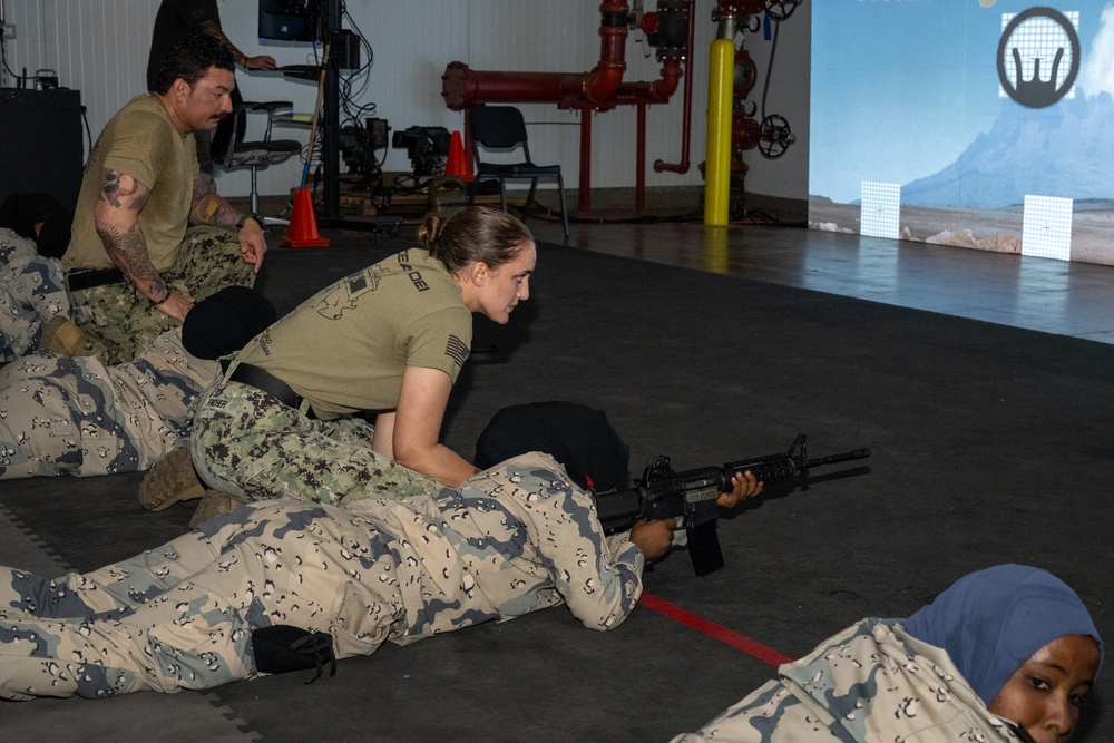 MSRON 10 and Djiboutian Coast Guard Servicewomen Participate in Second Sea Sisters Event