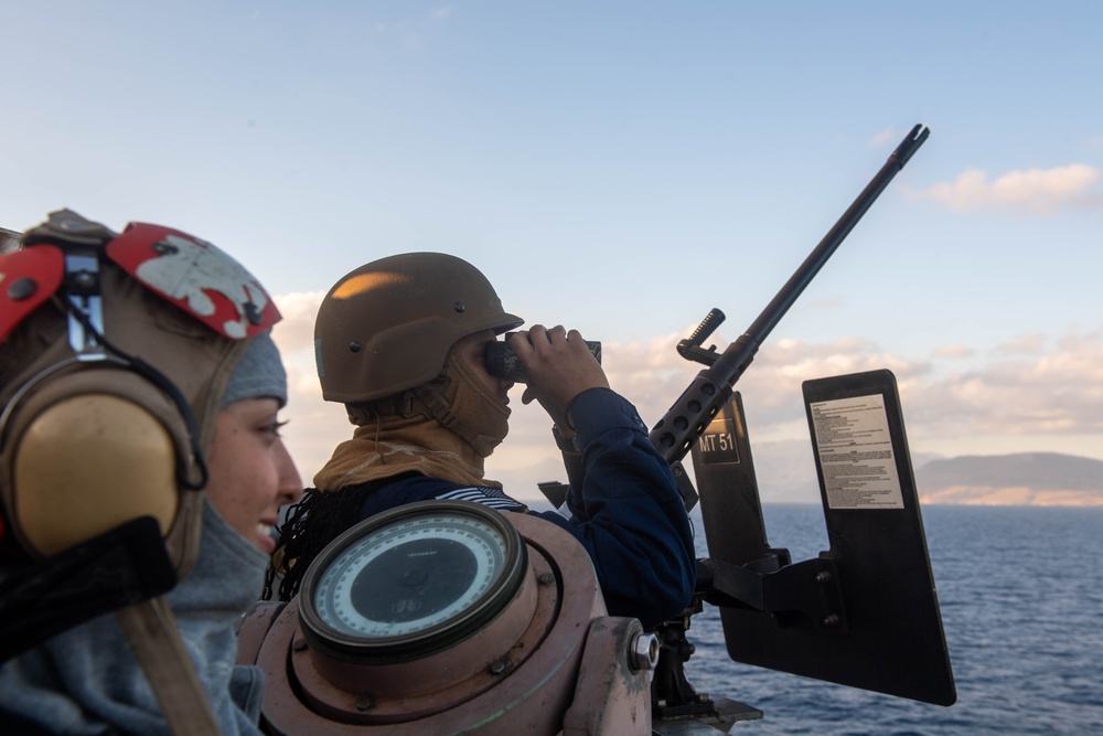 USS Dwight D. Eisenhower Visits Souda Bay Greece