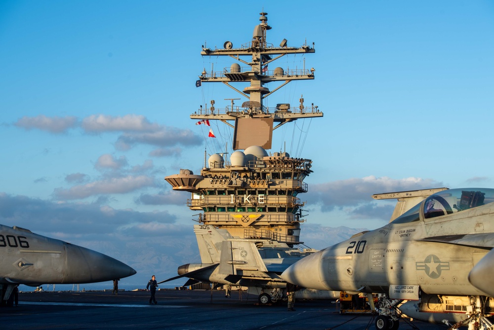 USS Dwight D. Eisenhower Visits Souda Bay Greece