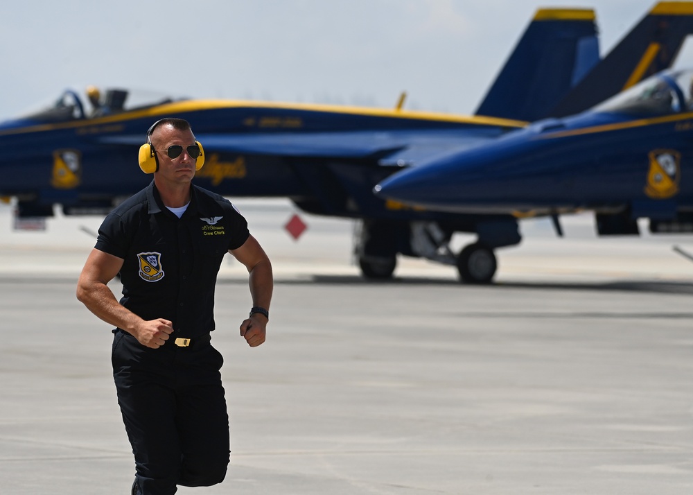 Blue Angels Perform in Vero Beach, Florida at the Vero Beach Air Show