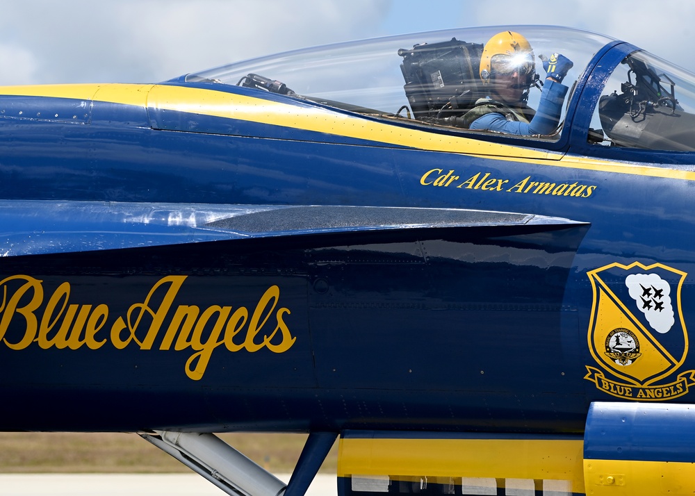 Blue Angels Perform in Vero Beach, Florida at the Vero Beach Air Show