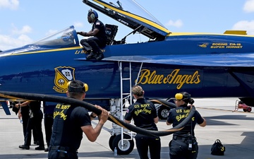 Blue Angels Perform in Vero Beach, Florida at the Vero Beach Air Show