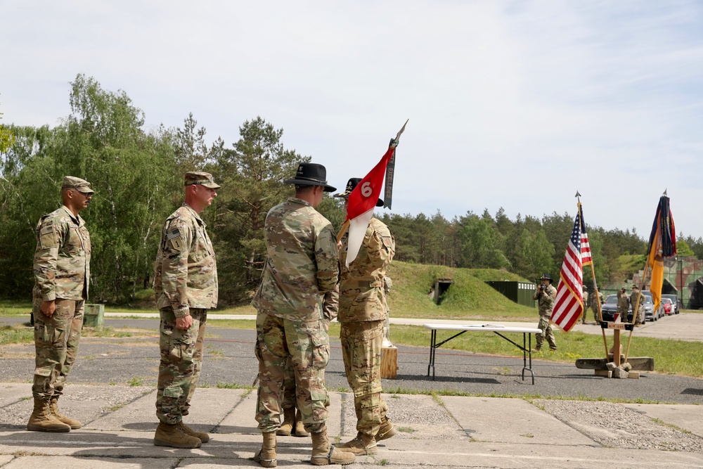Echo Troop Task Force Saber Change of Command Ceremony