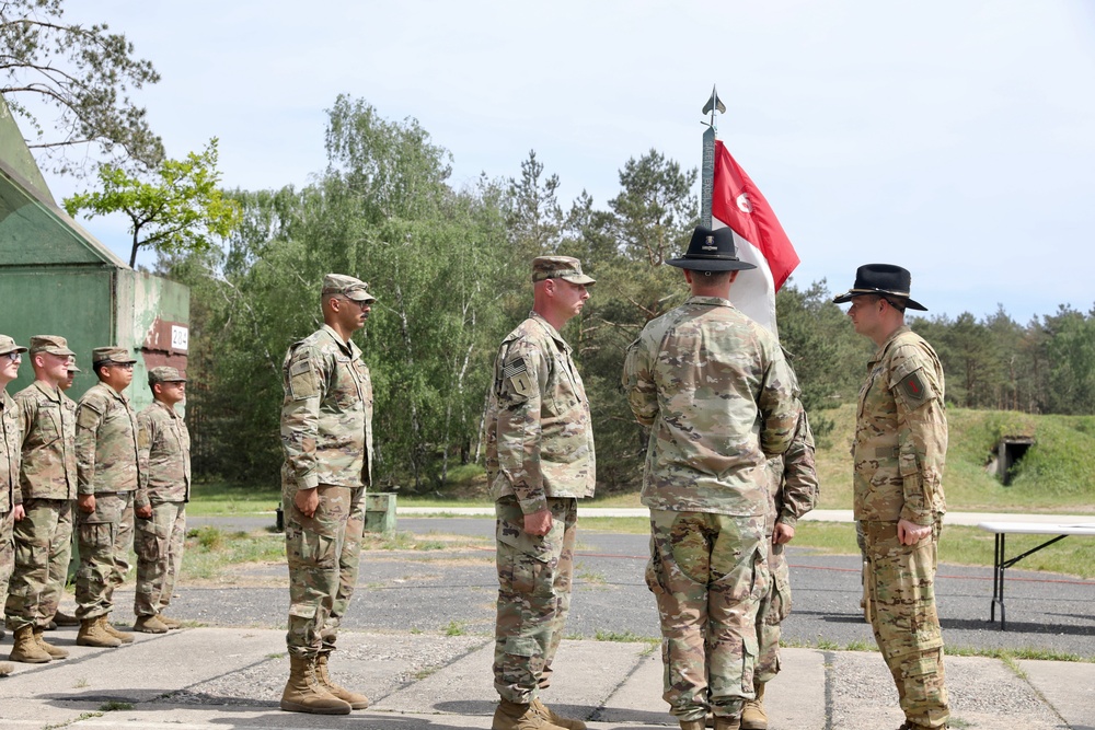 Echo Troop Task Force Saber Change of Command Ceremony