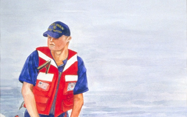 US Coast Guard Art Program 2001 Collection, Object Id # 200155, "USCG IMARV," Ilene Skeen