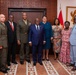 General Langley meets Ghanaian President