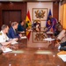 General Langley meets Ghanaian President