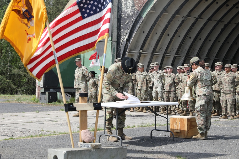 Echo Troop Task Force Saber Change of Command Ceremony