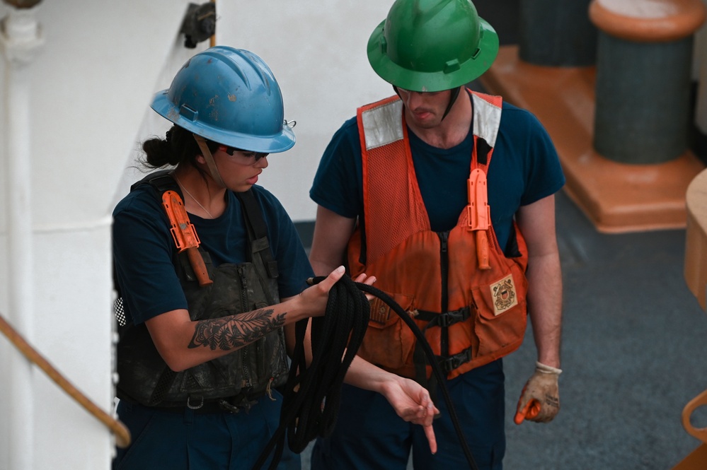 USCGC William Tate small-boat detail